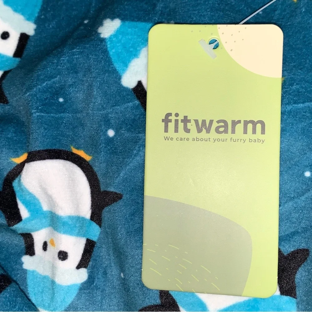 Fitwarm Cute Penguin Dog Pajamas, Dog Winter Clothes for Small Dogs Girl Boy,